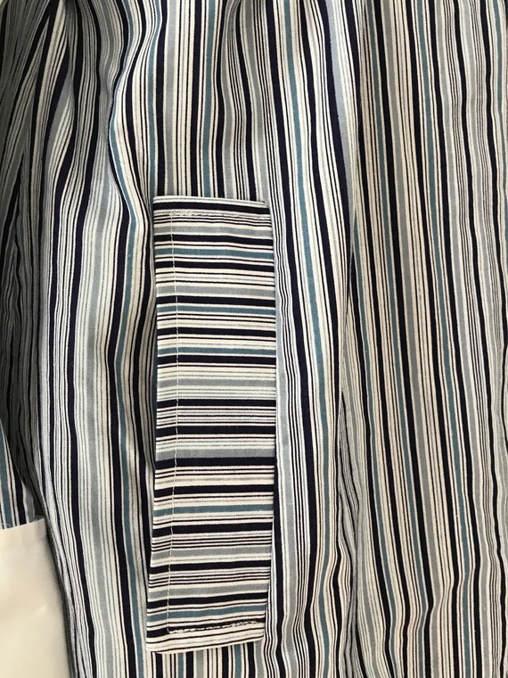 Vintage shirt dress | L'Espoir | striped | shirtd… - image 9