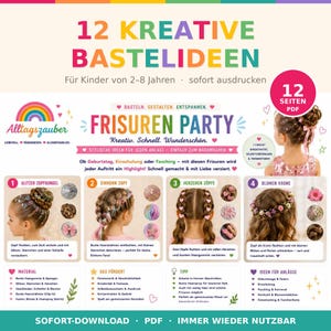 Creative Bundle for Children: 12 Craft Ideas and Creative Projects - Crafting with Children (PDF Download) - Daycare, Home (Ages 2-8) - Everyday Magic