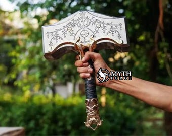 Marteau Vikings, God of War Thor Hammer, God of War Ragnarok, God of War Hammer, Cadeau God of War, Cadeau pour lui