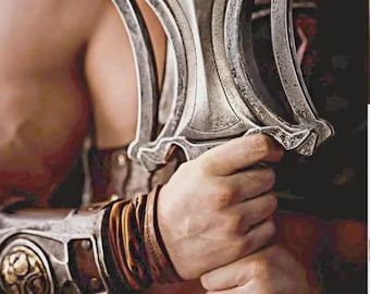 Épée électrique He-Man entièrement fonctionnelle, épée en acier inoxydable faite main et étui en cuir, cadeau d'anniversaire pour lui