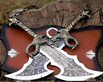 Handgjorda Blades of Chaos-replikor – Cosplay-svärdset i rostfritt stål