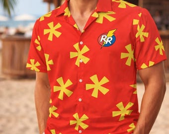 Camisa hawaiana de Chip y Dale, camisa playera de dibujos animados de Disneyland Hawaii, camisa de disfraz de Chip y Dale, camiseta hawaiana de cosplay de Magic Kingdom, camisa aloha