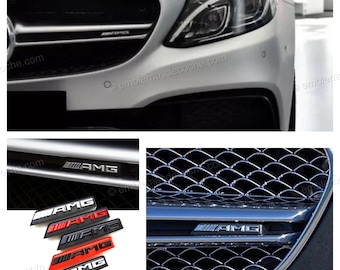 Mercedes-Benz AMG Front Grille Emblem Badge | Premium Car Styling Accessory