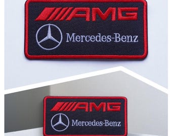 Mercedes-Benz AMG Adhesive Embroidered Patch (10 x 5cm)
