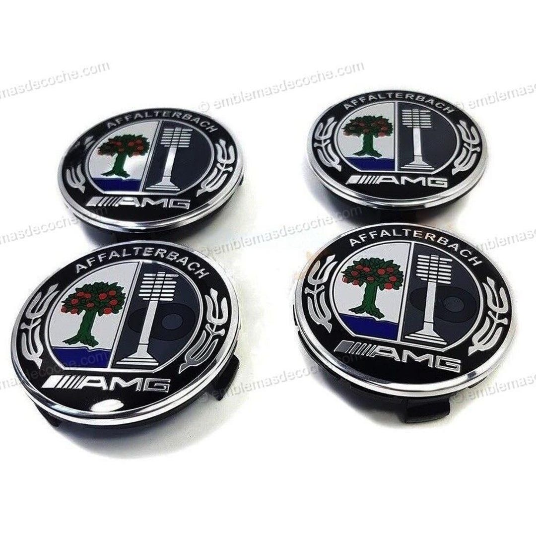 AMG Wheel Center Caps for Mercedes Benz 75mm - Etsy