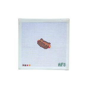 Mini Hot Dog Needlepoint Pattern