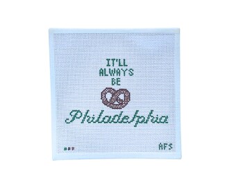 It'll Always Be Philadelphia Needlepoint Pattern