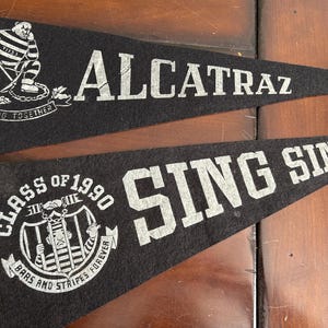 Alcatraz Pennant - Etsy