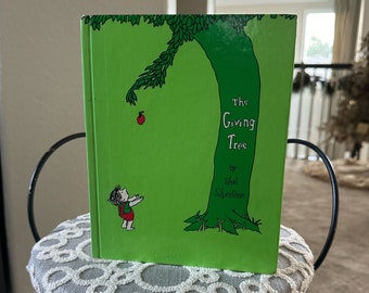 Vintage Children's Book -The Giving Tree by Shel Silverstein, Harper and Row, 1964