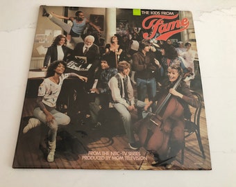 vintage vinyl lp of the kids from Fame by NBC-TV and MGM television