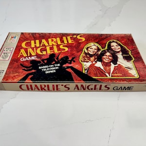 Charlie’s Angels Game- Board Game of Charlie&#39;s Angels by Milton Bradley No. 4721, Ages 8-14, Made in USA, 1978