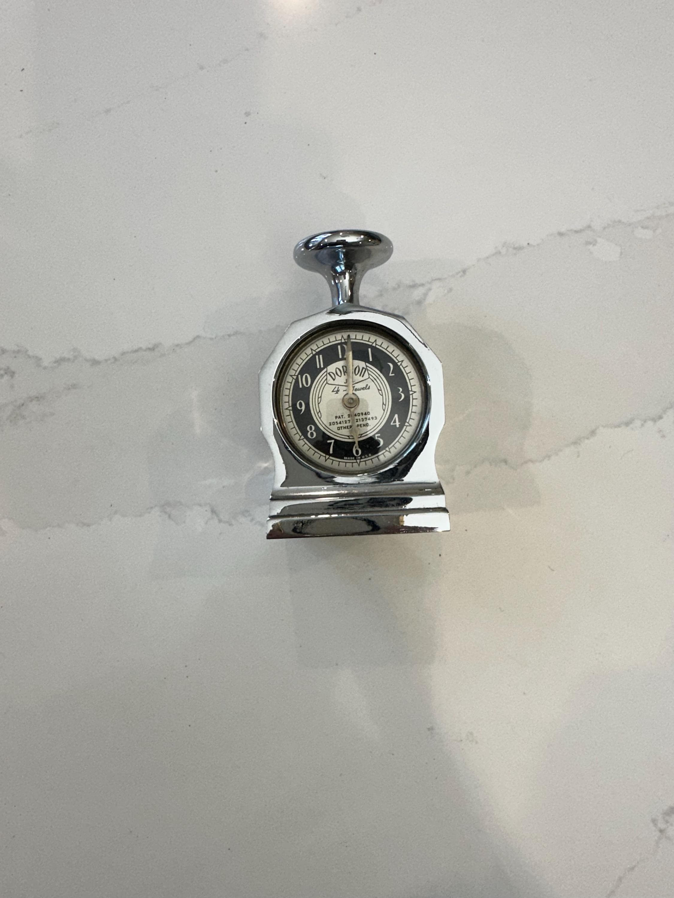 アメリカ　デイト　タイムスタンプクロック　時計　Dorson Jr ビンテージ Dorson Jr Time Stamp Mechanical Time Desk Clock for Manual