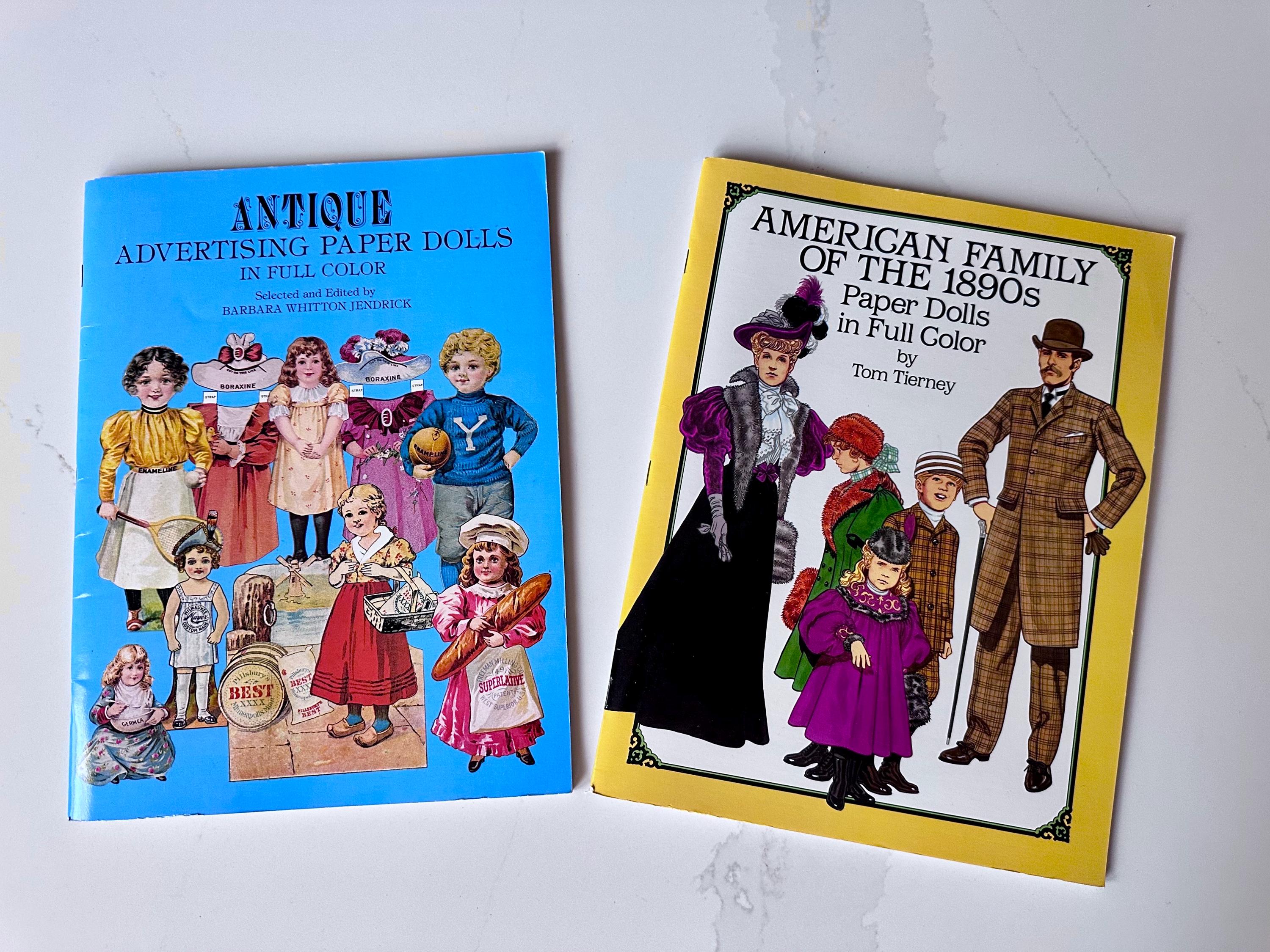 Paper Dolls - Paper Dolls Books by Tom Tierney and Barbara Whitton