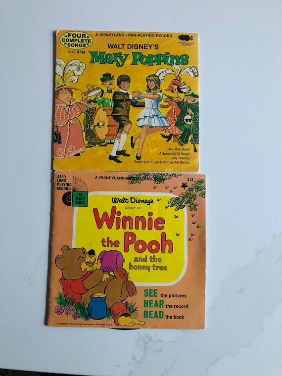 Vintage Children's Records - Vintage and Collectible Set of 2