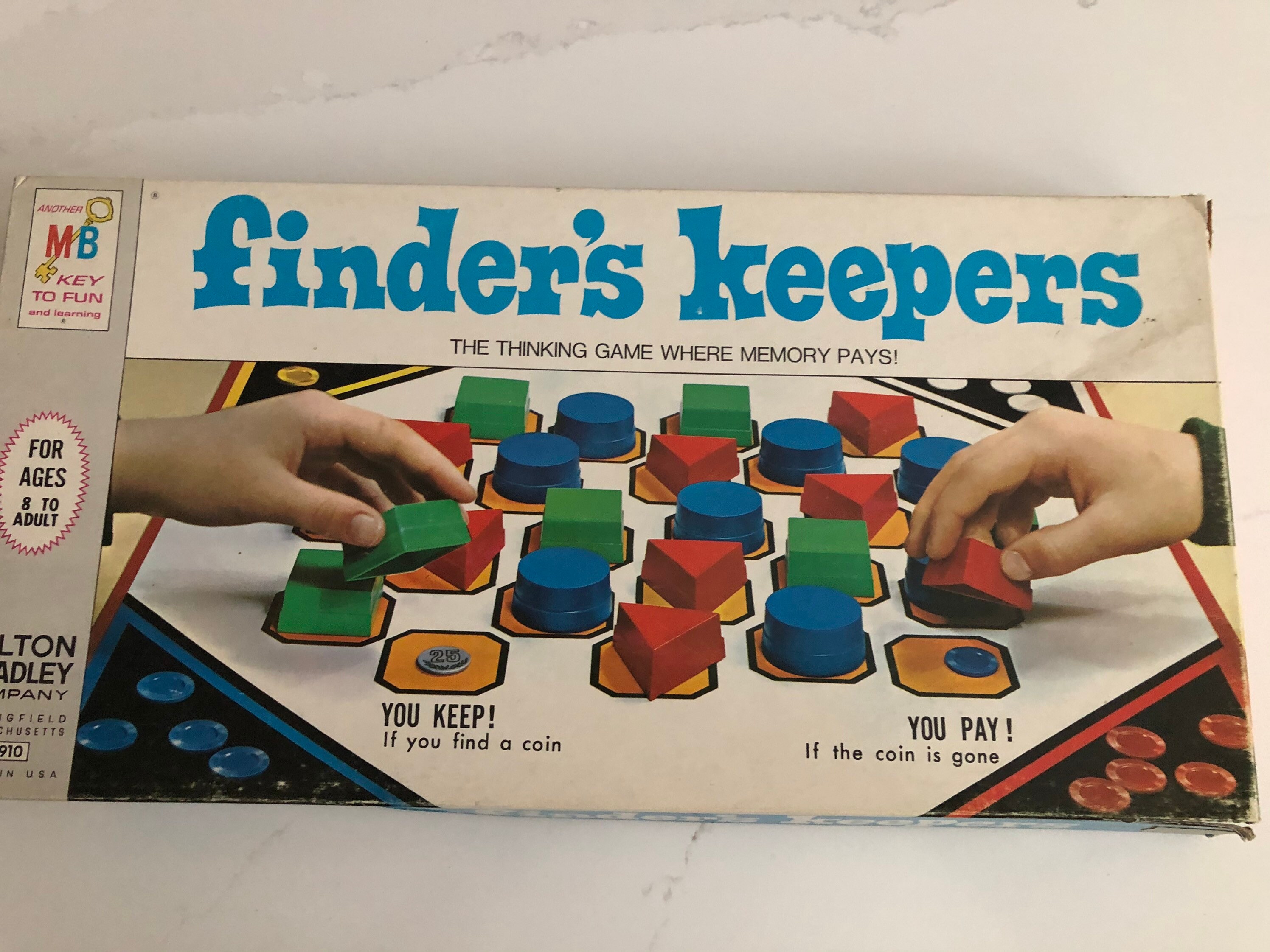 Vintage and Collectible Finders Keepers Board Game by Milton Etsy.de