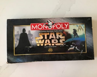 Vintage and Collectible Monopoly Star Wars Board Game