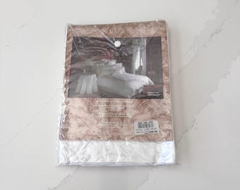 New Old Stock Heirlooms Standard Sham in Battenburg Cotton White Lace