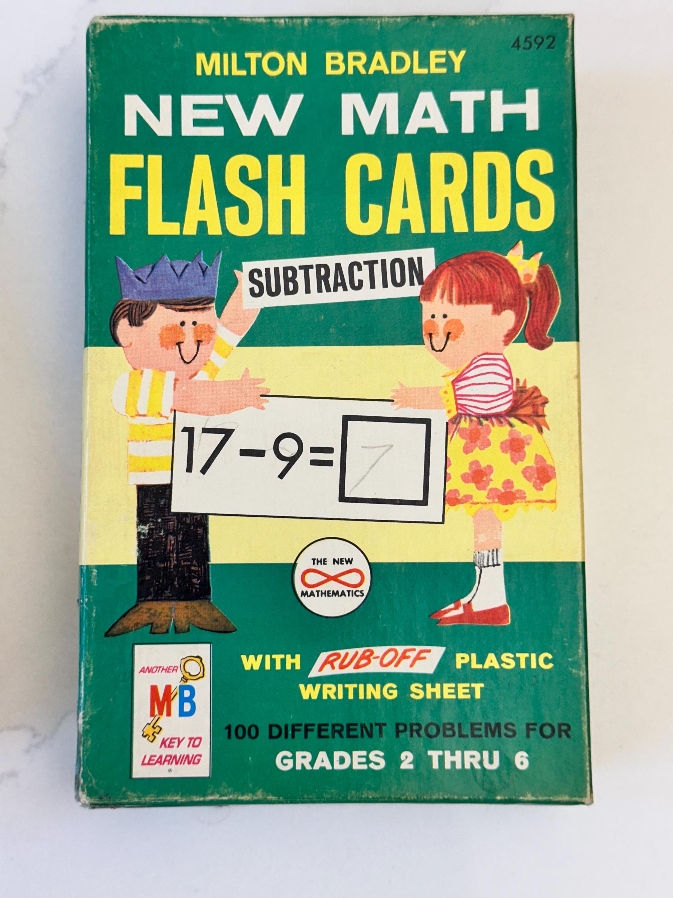 Flash Cards for Math - Mathematics Flash Cards for Subtraction in 2 ...