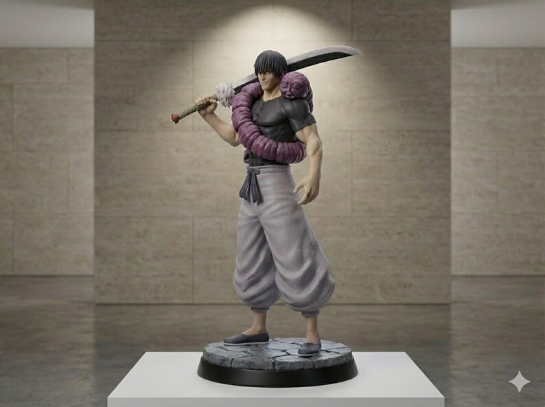 Toji Fushiguro Zenin – JJK STL File | Modular Anime Figure | Martial ...