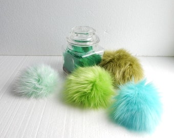 Pillow Moss Buddies for black thumb gardeners. Faux fur stimtoys