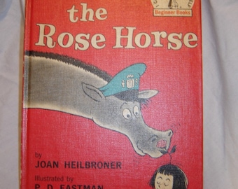 Robert the Rose Horse Joan Heilbroner and P D Eastman childrens book vintage old book hardback 1962 collectible book club edition