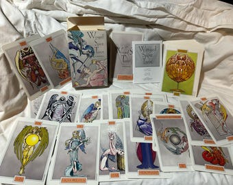 Rare OOP Winged Spirit Tarot cards by David Sexton 1999
