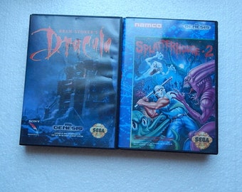 Splatterhouse 2 con caja vintage juego retro [Drácula se vende]