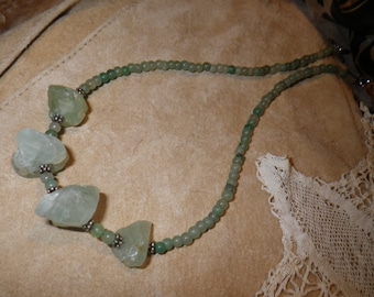 54. Fluorite ~a "Throwing Stones at Glass Hearts" NECKLACE!