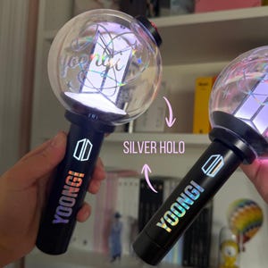 BTS ARMY Bomb Light Stick Vinyl Decal Sticker | Kpop Lightstick Deco Sticker