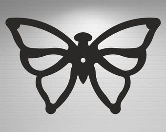 Wall Clock, Laser Cut File, Digital Download, Home Decor, svg dxf dwg cdr