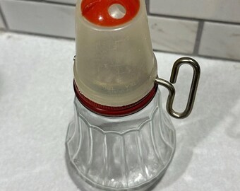 Vintage Nut Chopper Grinder Cut & Measure Federal Tool Corp Glass Chicago