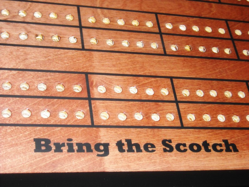 Personalize your Cribbage Table from The Right Jack Add On Etsy