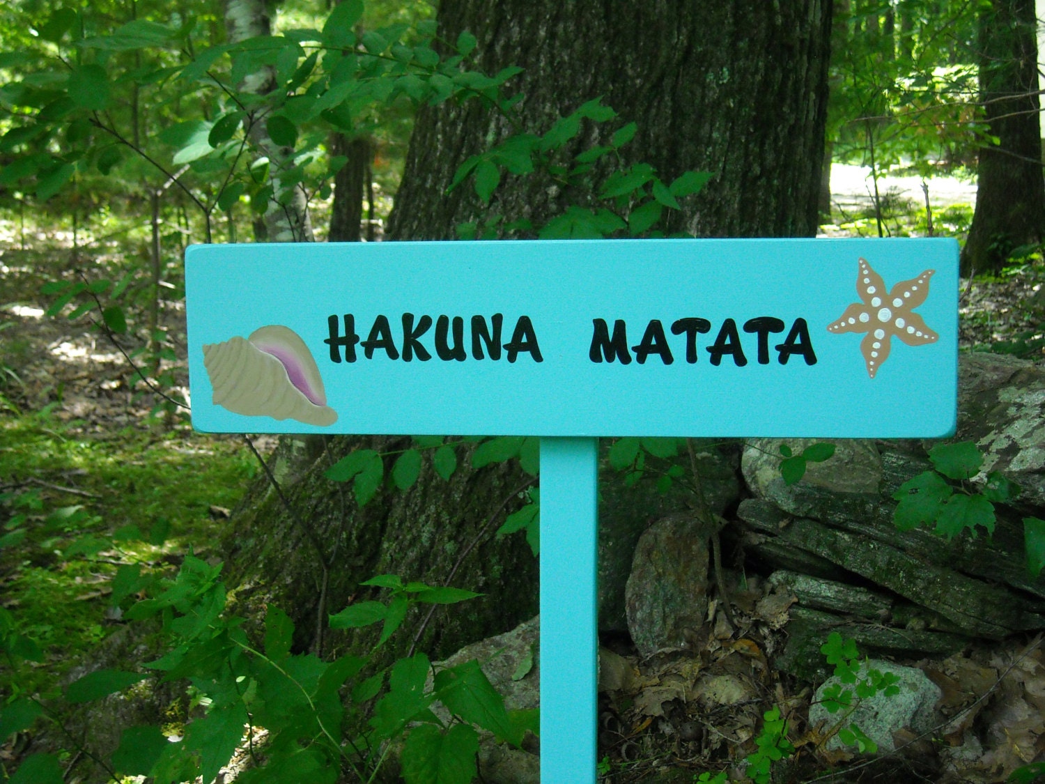 Custom Sign with stake Garden Sign Personalized Sign Sign | Etsy