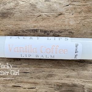 Tacky Lips -- Lip Balm -- Vanilla Coffee Flavor