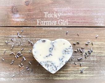 Lavender -- Heart Shaped Lotion Bar --- TFG Southern Scents of Alabama