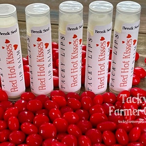 Tacky Lips -- Lip Balm -- Red Hot Kisses Flavor