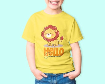 Summer Breeze T-Shirt | Bright Summer Graphic Tee | Printable Shirt Design | Digital Download JPG + PNG