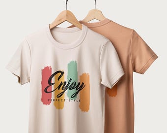 Trendy Boy T-Shirt Design – Digital Print File – JPG + AI Artwork – Modern Graphic Tee Design for Printing