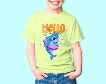 Summer T-Shirt | Cool Summer Graphic Tee | Printable T-Shirt Design | JPG + AI File | Digital Download