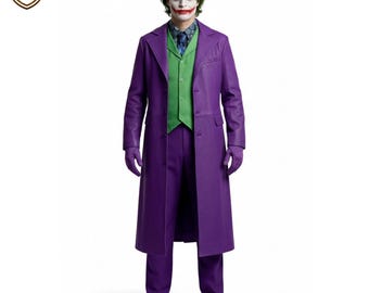 Handmade Clown Costume for Men | Chaos Suit Outfit | Cosplay Wear | Gift for Him