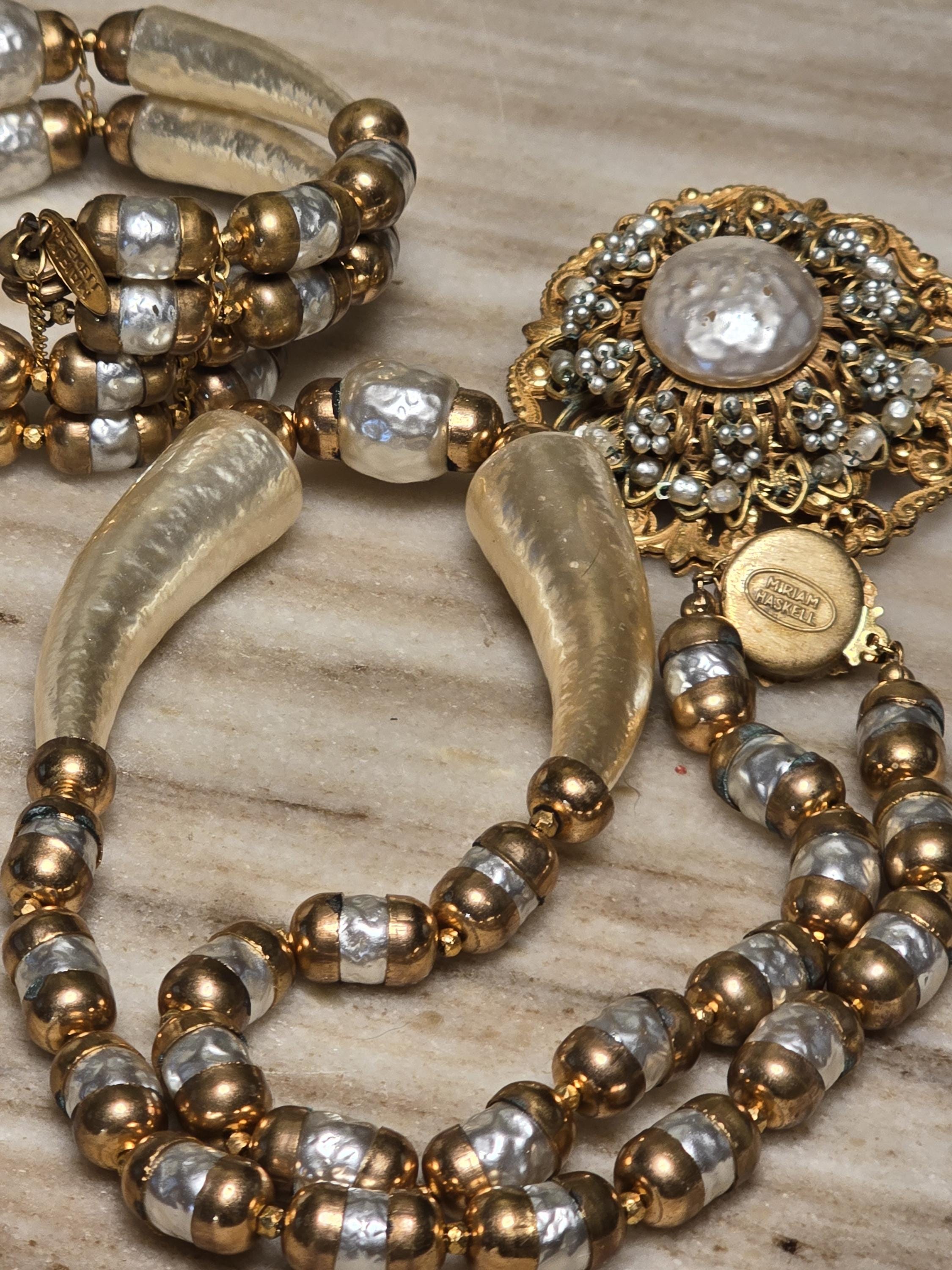 Miriam Haskell Set - Etsy