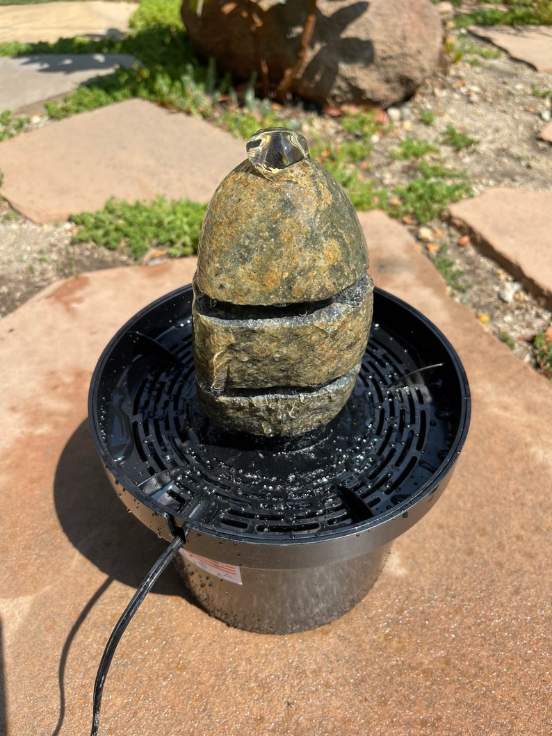 Water Fountain Basin With Pump Bird Bath Garden Fountain Etsy