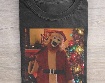 Terrifier Santa Christmas T-Shirt: Comfort Horror Tee