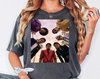 Michael Jackson Eras Tshirt, Rnb King of Pop Music Graphic Tee, Big Fan Outfit, Movie Shirt