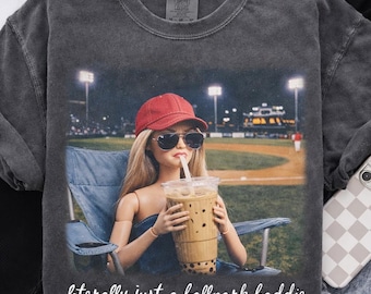 Barbie Ballfield Graphic Tee, Comfort Colors Baseball Mama Shirt