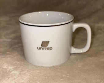 Vintage United Airlines Coffee Cup