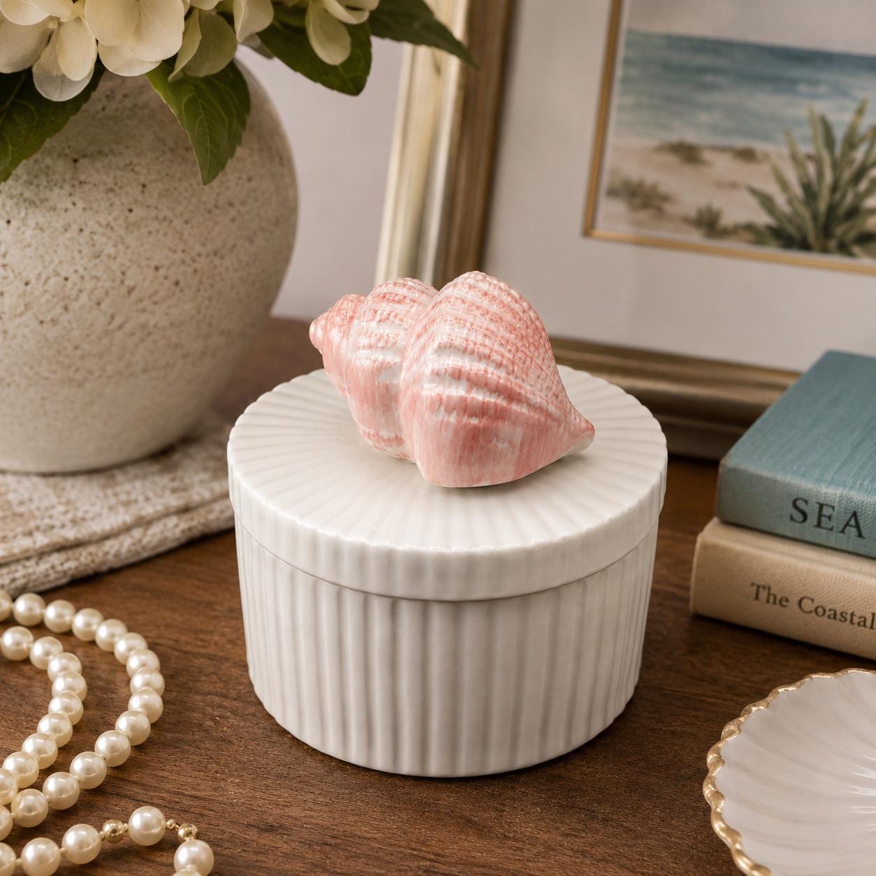 Fitz and Floyd Shell Box - Etsy