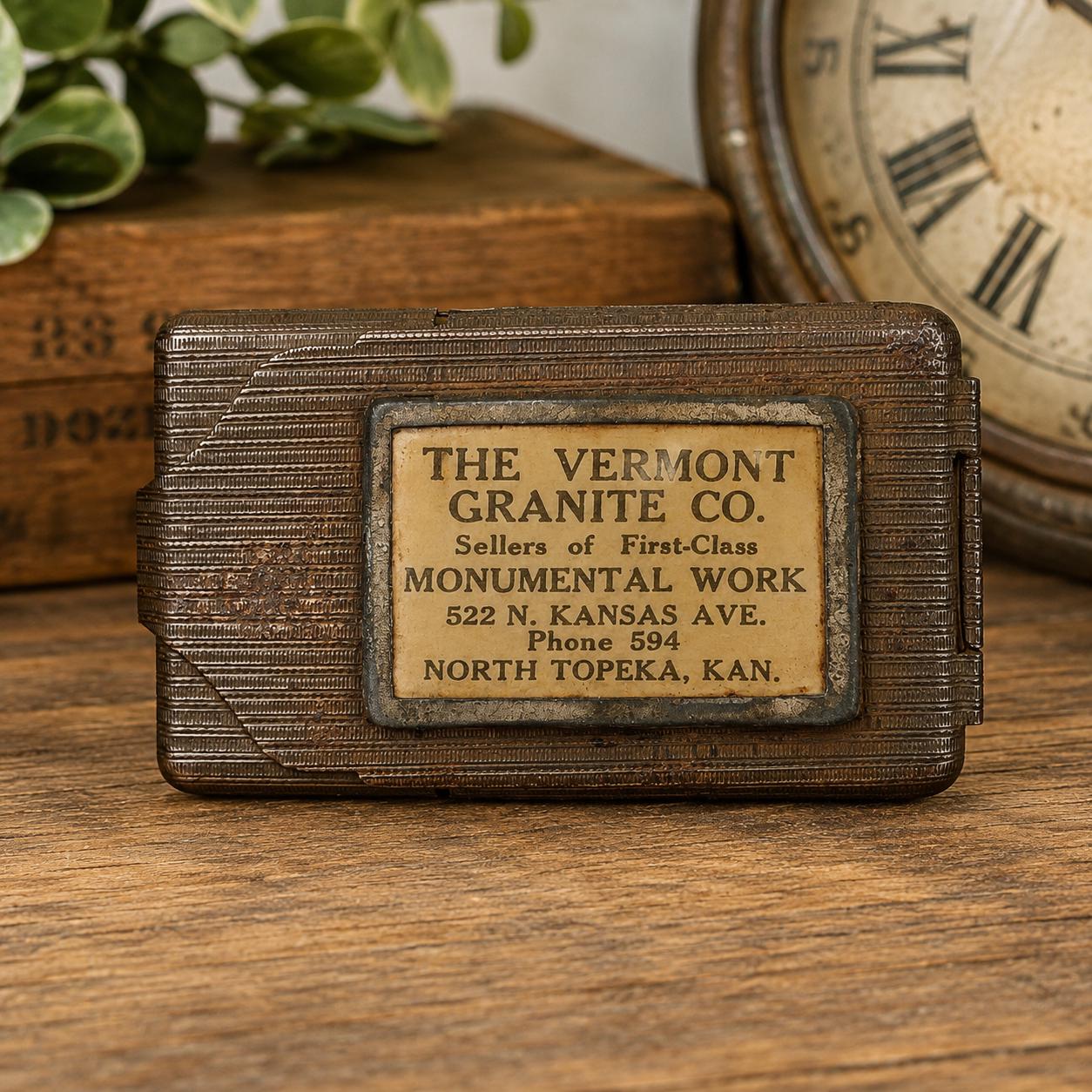 Antique Advertising Match Safe - Etsy