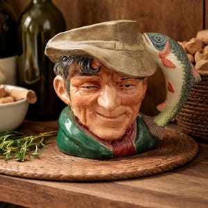 Vintage Poacher Character Jug by Royal Doulton