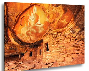Fallen Roof Ruin – Utah Desert Photography Print